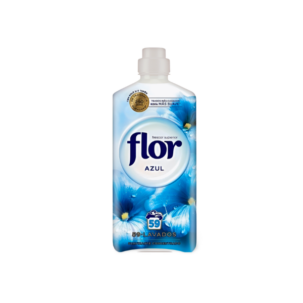 Flor Suavizante azul 59 lavados, Limpieza, Detergente, Cocina